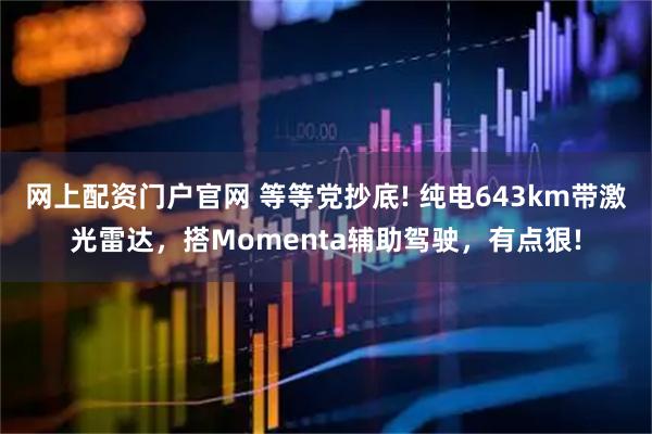 网上配资门户官网 等等党抄底! 纯电643km带激光雷达，搭Momenta辅助驾驶，有点狠!